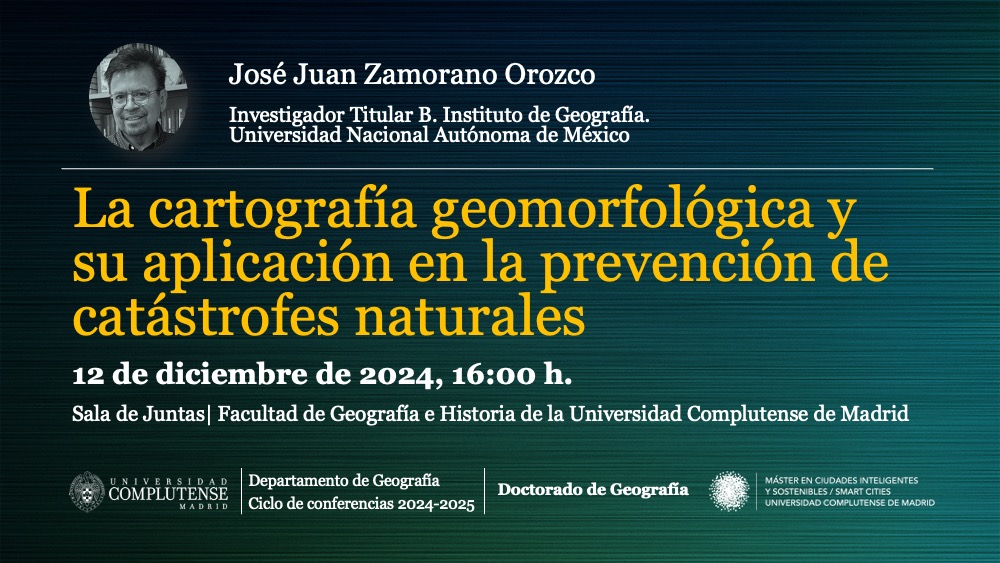 Conferencia de José Juan Zamorano Orozco (UNAM) 